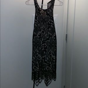 Express Lace Sleeveless Dress